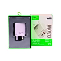 شاحن حائط Power Plus 30W PD+QC3.0
