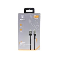 كيبل تايب سي إلى لايتنينج 20 واط PD – VOLT VO-CB10...