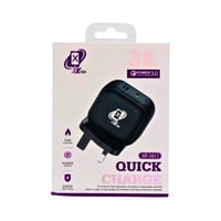 شاحن جداري XPRO 38 واط بمنفذ Type-C و USB XP-1011