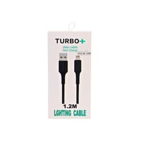 كيبل شحن لايتنينج 1.2 متر تيربو بلس – Turbo+ TO-UL...