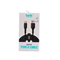 كيبل تايب سي 3 متر شحن سريع 18 واط – belk BL-S10