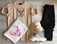 تيشيرت بيج + بنطلون اسود