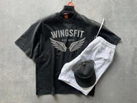 طقم تيشيرت اوفر سايز شورت