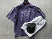 طقم تيشيرت اوفر سايز شورت