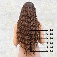 كلبس مطور أسود طبيعي كيرلي