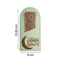 توزيعات رمضان فاخرة – عود بجلد أخضر أنيق