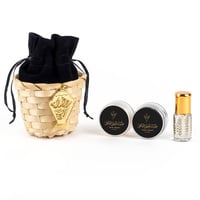 توزيعات رمضان فاخرة – سلة رمضانية أنيقة