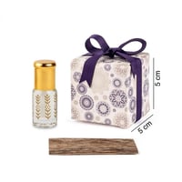 توزيعات عود – بوكس مزخرف بنفسجي (6 قطع)