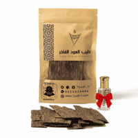 عرض أوقية رقائق العود الفيتنامي درجة A + هدية تولة...