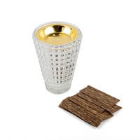 عرض مبخرة كريستال مع عود فاخر