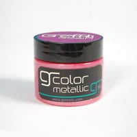 619 - ميتلك أحمر دافئ Graffiti Resin Metallic Warm...
