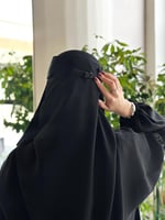 عرض 3 نقابات مشبك حرير