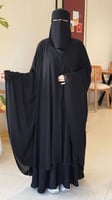 عرض عباية مع خمار ونقاب إسلامي