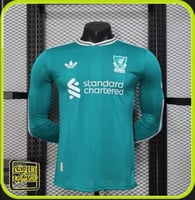 تيشيرت رجالي ليفربول الاخضر الاحتياطي كم طويل فئة...