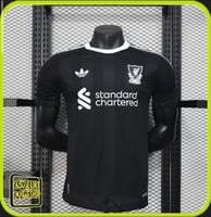 تيشيرت رجالي ليفربول الاسود الاحتياطي فئة اللاعبين