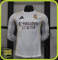 تيشيرت رجالي ريال مدريد الابيض الاساسي كم طويل فئة...