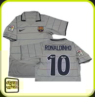 تيشيرت رجالي برشلونة كلاسيك مرقم