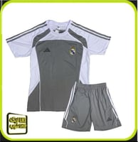 طقم رجالي تمارين ريال مدريد الرمادي