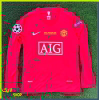 تيشيرت رجالي مانشستر كم طويل كلاسيك 2008