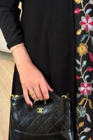 عبايةتطريز أمامي