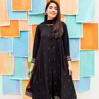 قميص صيفي من 3 قطع مخيط و مطرز أنواع القطن