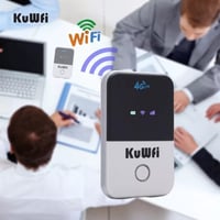 راوتر مودم الإنترنت المتنقل KUWFI 4G LTE 150Mbps W...
