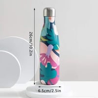 زجاجة نمط زهري