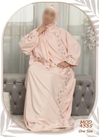 شرشف/ جلال صلاة مطرز بارد قطن شريط حول الخصر.