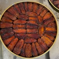 تنك 2 كيلو تمر صفري بيشة حبة كبيرة