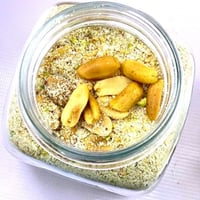 السحلب + المكسرات ( بدون قرفة )