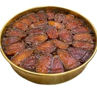 تنك تمر صفري بيشة 2 كيلو حجم حبة التمر صغيرة