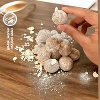 12 قطعة كبيرة شعثه مغلفة ، تمر بالاقط والسمن البلد...