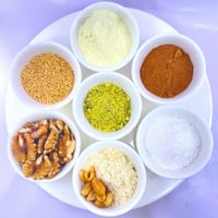 السحلب + المكسرات ( خالي من السكر )