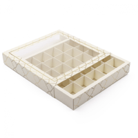 تغليف هدية بخور أبيض + كرت.