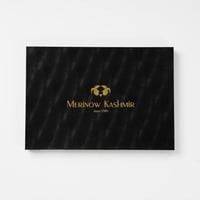 غترة شال ميرينو كشمير الشتوية أصدار 2025 لون سكري