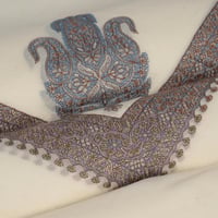 غترة شال ميرينو كشمير الشتوية أصدار 2025 ذهبي على...