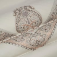 شال باشمينا ملكي فاخر - صوف كشميري 100% - بتصميم ا...