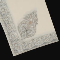 شال باشمينا ملكي فاخر - صوف كشميري 100% - بتصميم ا...