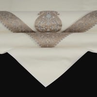 شال باشمينا ملكي فاخر - صوف كشميري 100% - بتصميم ا...