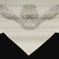 شال باشمينا ملكي فاخر - صوف كشميري 100% - بتصميم ا...