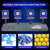 اهداف تصويب للمسدسات رجوع تلقائي | 4 اهداف