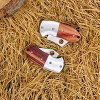 مطوية بمقبض خشبي – Wooden Tactical Folding