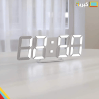 ساعة رقمية LED | بطارية ويو اس بي