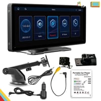 شاشة سيارة 10 انش تدعم ابل كار بلاي مع كاميرا داش...