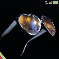 نظارة القلوب | بإطار اسود
