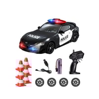 سيارة تفحيط شرطة | مع كفرات اضافية