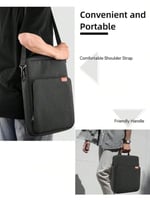 شنطة كتف للابتوب قماشية | ١٣ انش