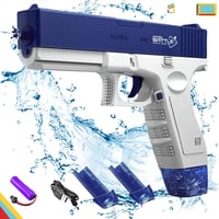 مسدس موية بالبطاريات طلق متواصل | ازرق