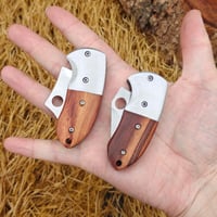 مطوية بمقبض خشبي – Wooden Tactical Folding