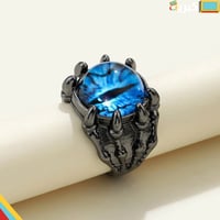 خاتم عين التنين الأزرق | النسخة السوداء